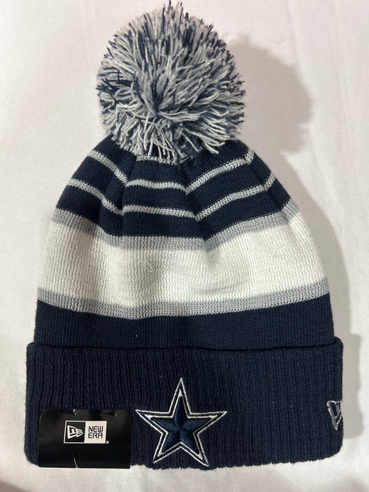 Dallas Cowboys NFL New Era Knit Pom Beanie