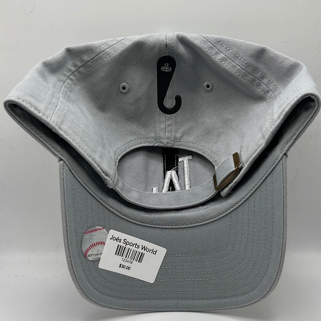 Los Angeles Dodgers MLB 47Clean Up Brand Genuine Merchandise Light Grey Adjustable Hat