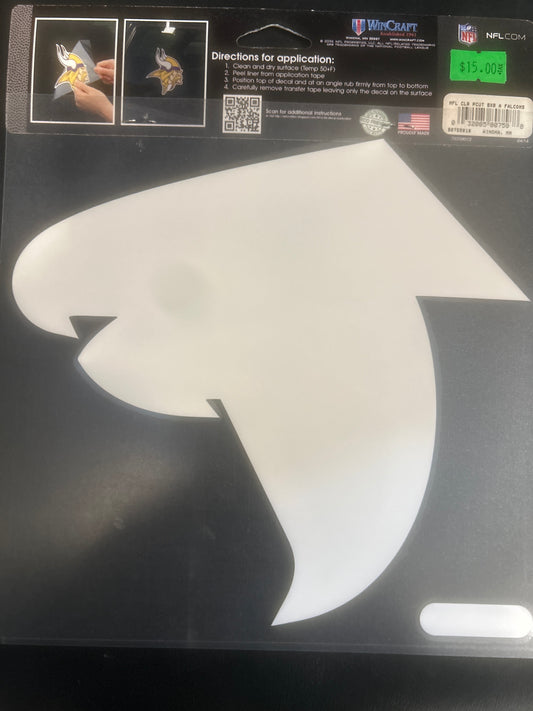 Atlanta Falcons NFL Perfect Cut Decal 8x8