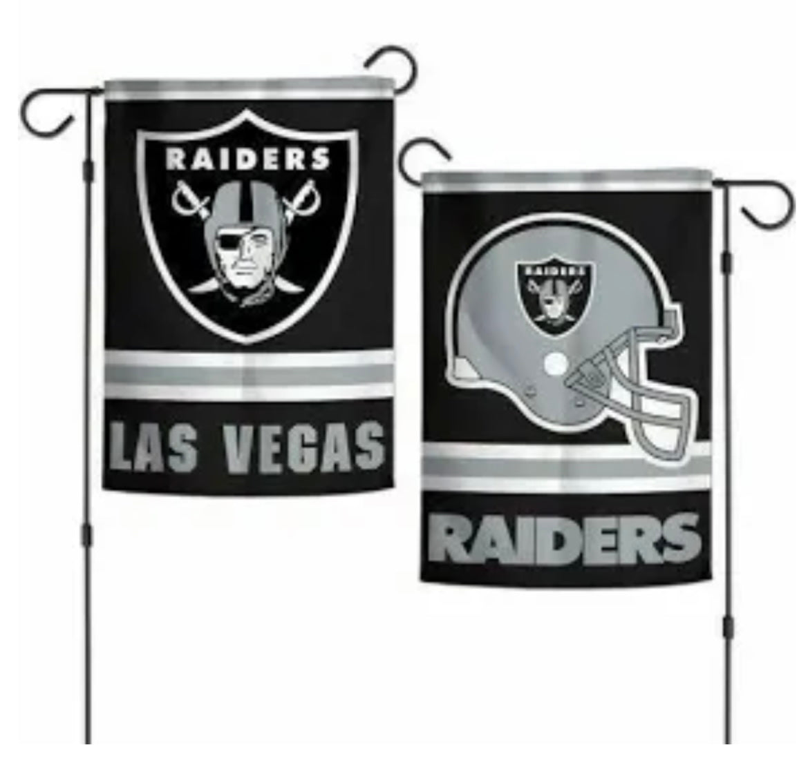 Las Vegas Raiders NFL Garden Flag Double-sided