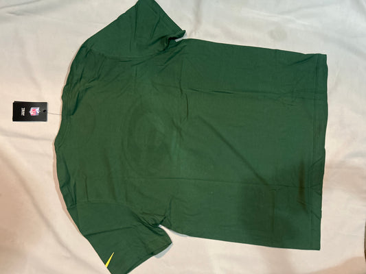 Green Bay Packers NFL Nike Dark Green with Official Logo Men T-Shirt