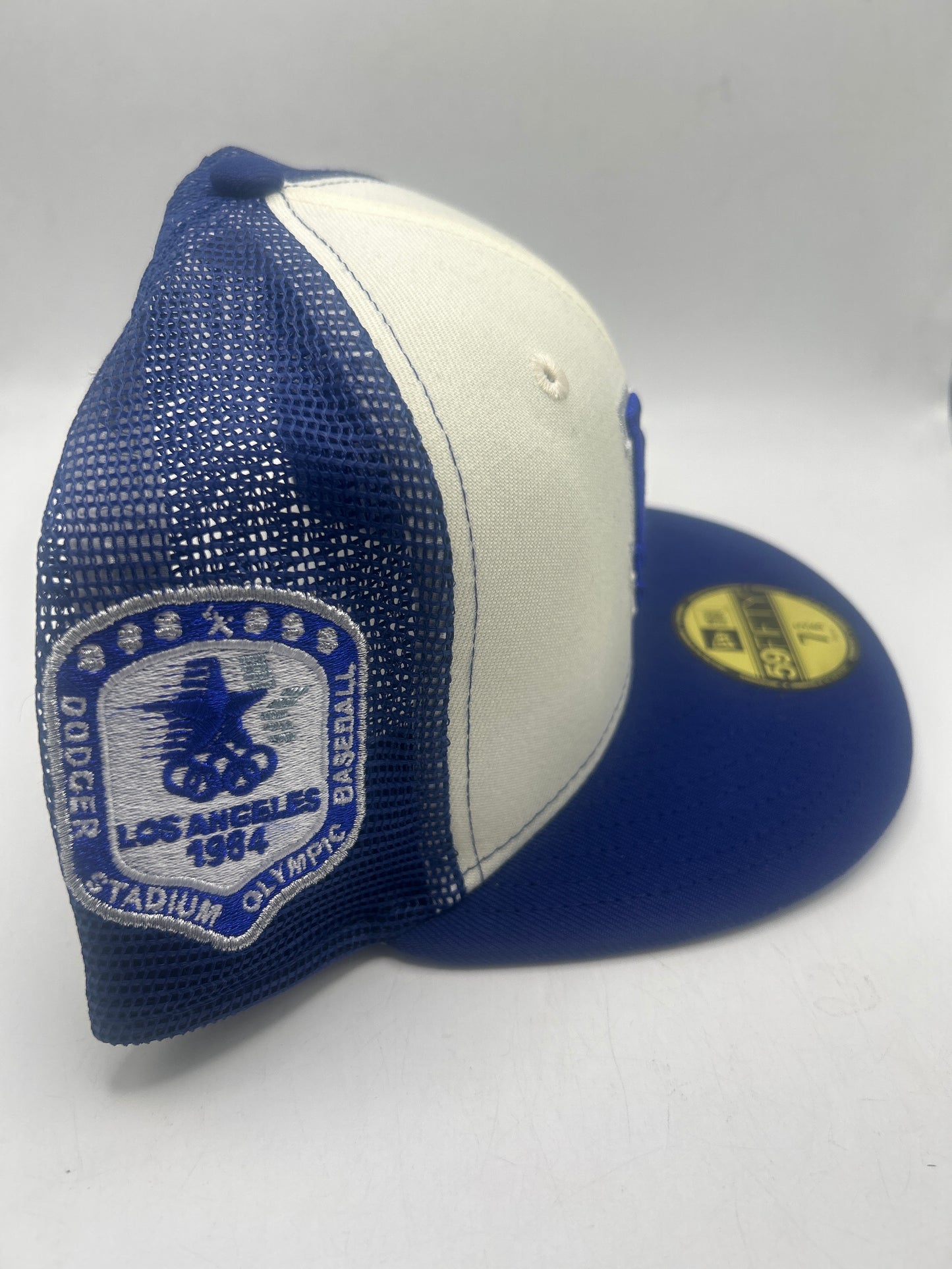 Los Angeles Dodgers Stadium Olympic Baseball 1984 MLB 59Fifty Mesh Fitted Hat