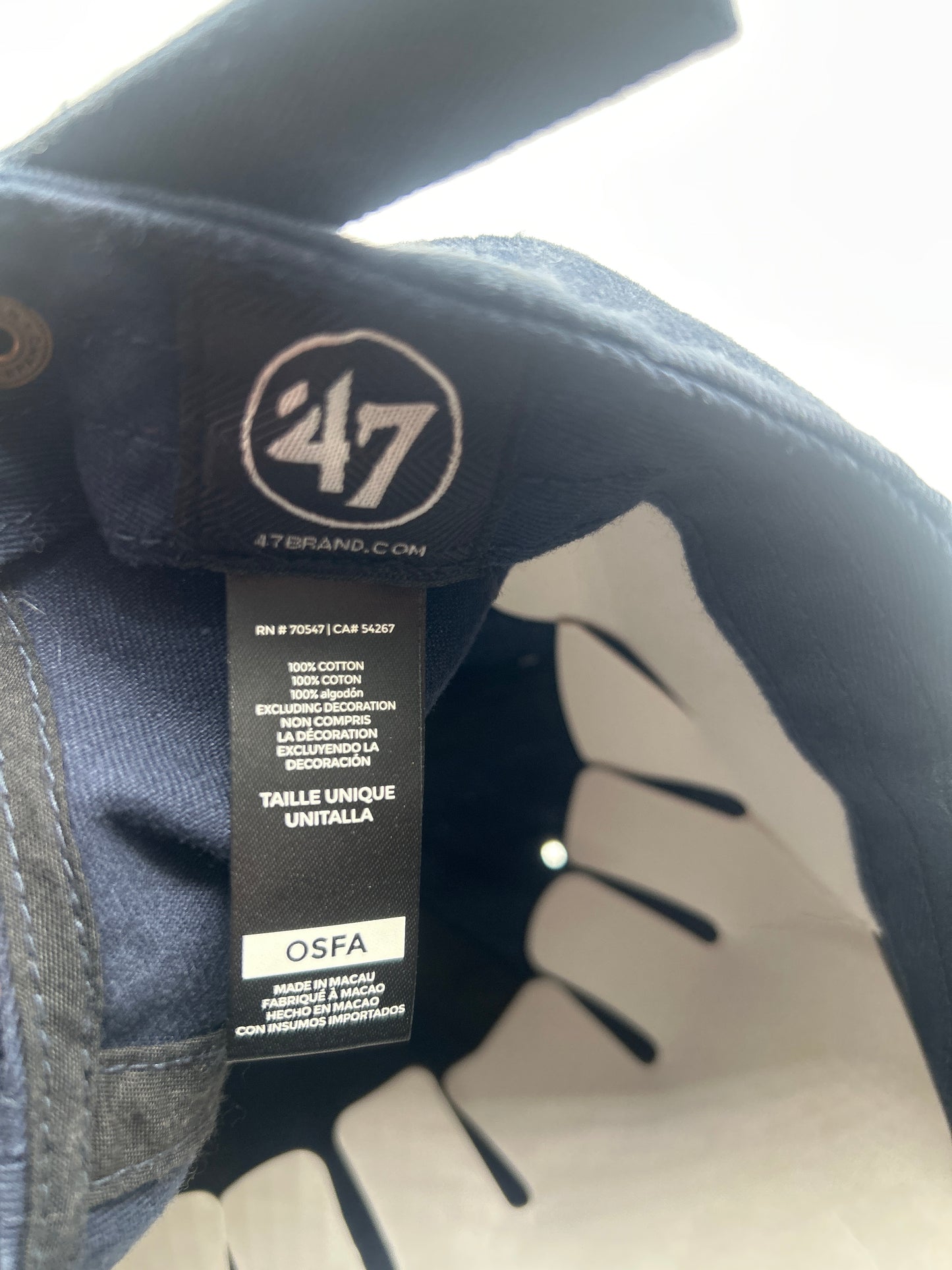 Seattle Seahawks NFL 47CleanUp Navy Adjustable Hat