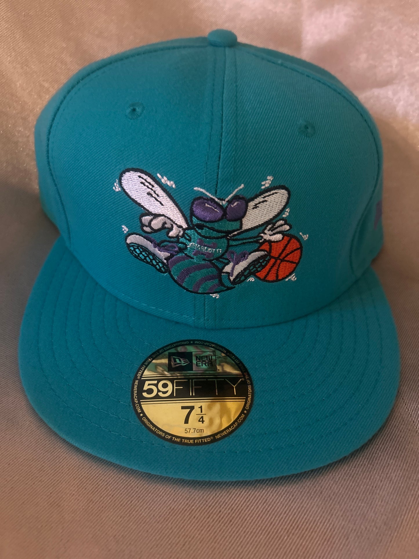 Charlotte Hornets NBA New Era Hardwood Classic 59Fifty Fitted Hat