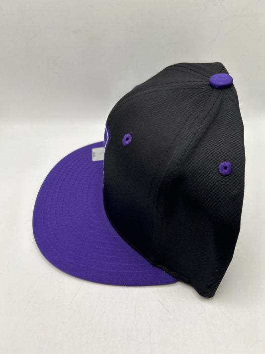 Northwestern Wildcats Officially Licensed Collegiate Vintage University Black/Purple Snapback