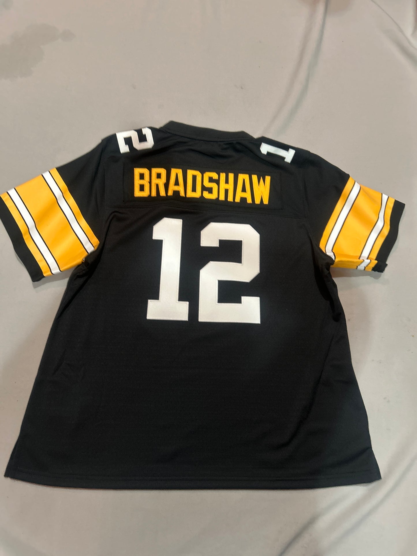 Pittsburgh Steelers NFL Mitchell & Ness #12 Bradshaw Throwback Legacy Women Jersey
