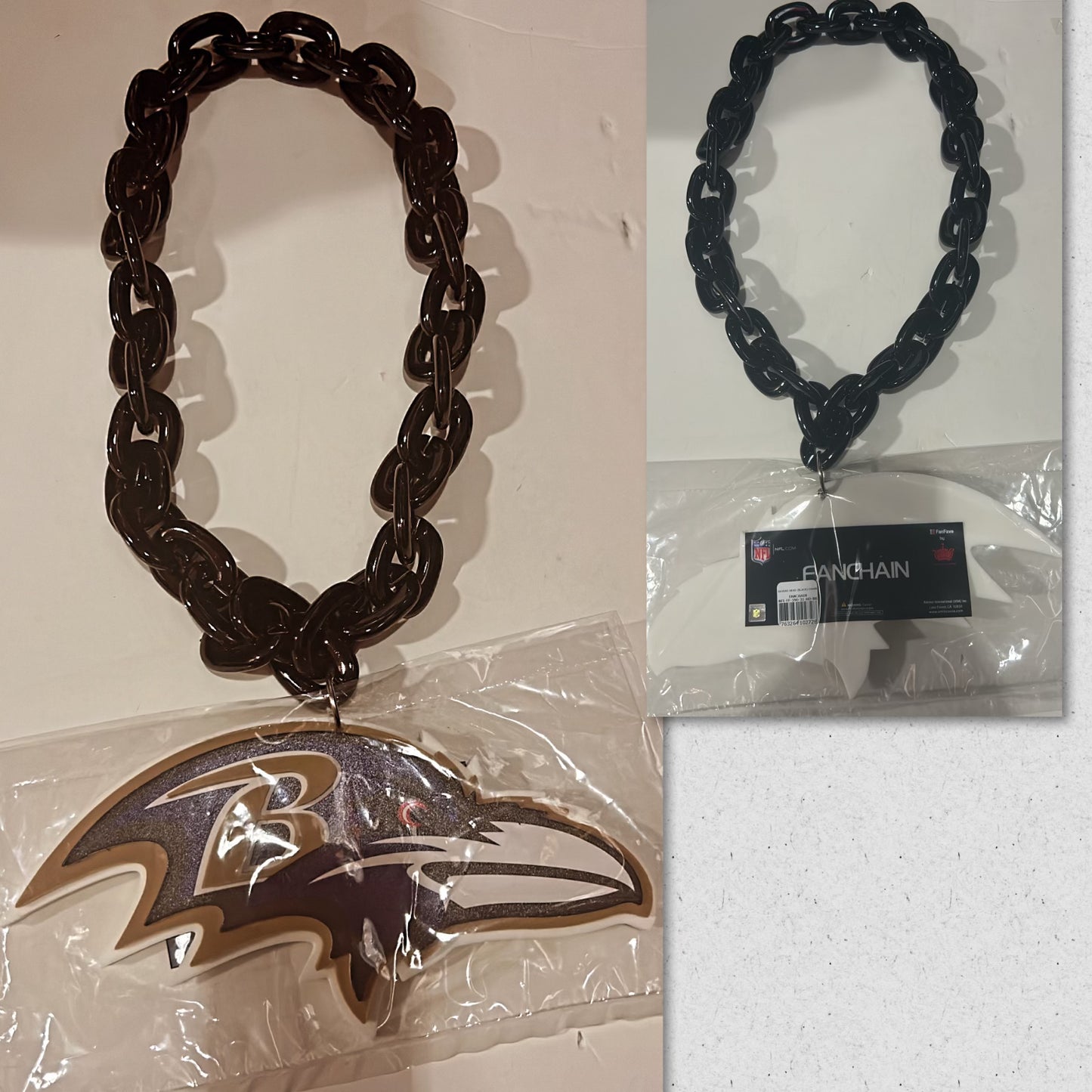 Baltimore Ravens NFL Fanchain - Black