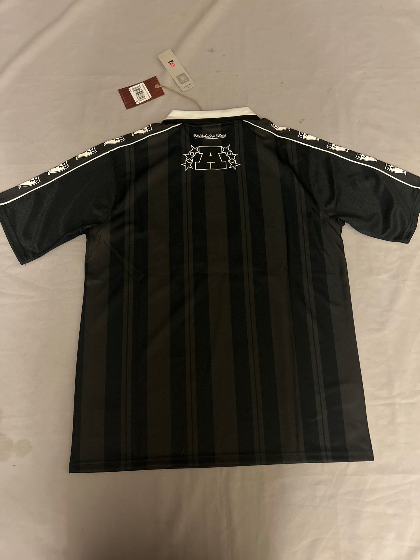 Las Vegas Raiders Mitchell & Ness Throwback Striker Men’s Polo