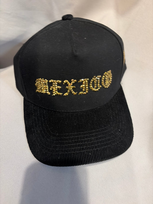 MEXICO JSW A-Frame Bedazzled Adjustable Hat