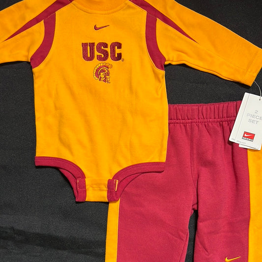 USC Trojans 2-Piece Infant Long Sleeve Set