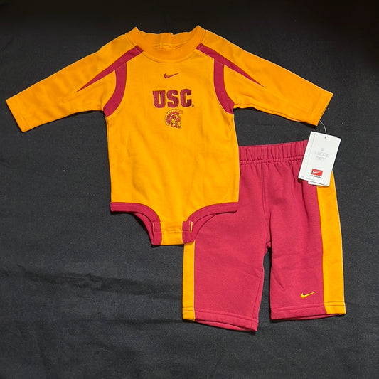 USC Trojans 2-Piece Infant Long Sleeve Set