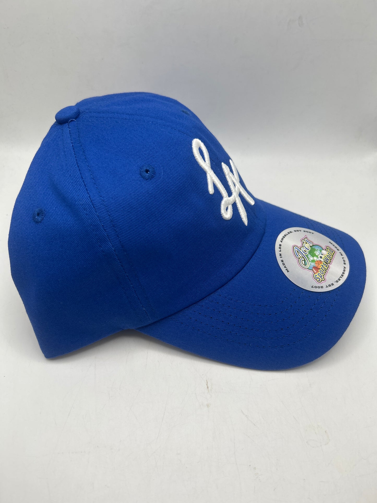 Los Angeles JSW Private Label Royal Blue Adjustable Hat