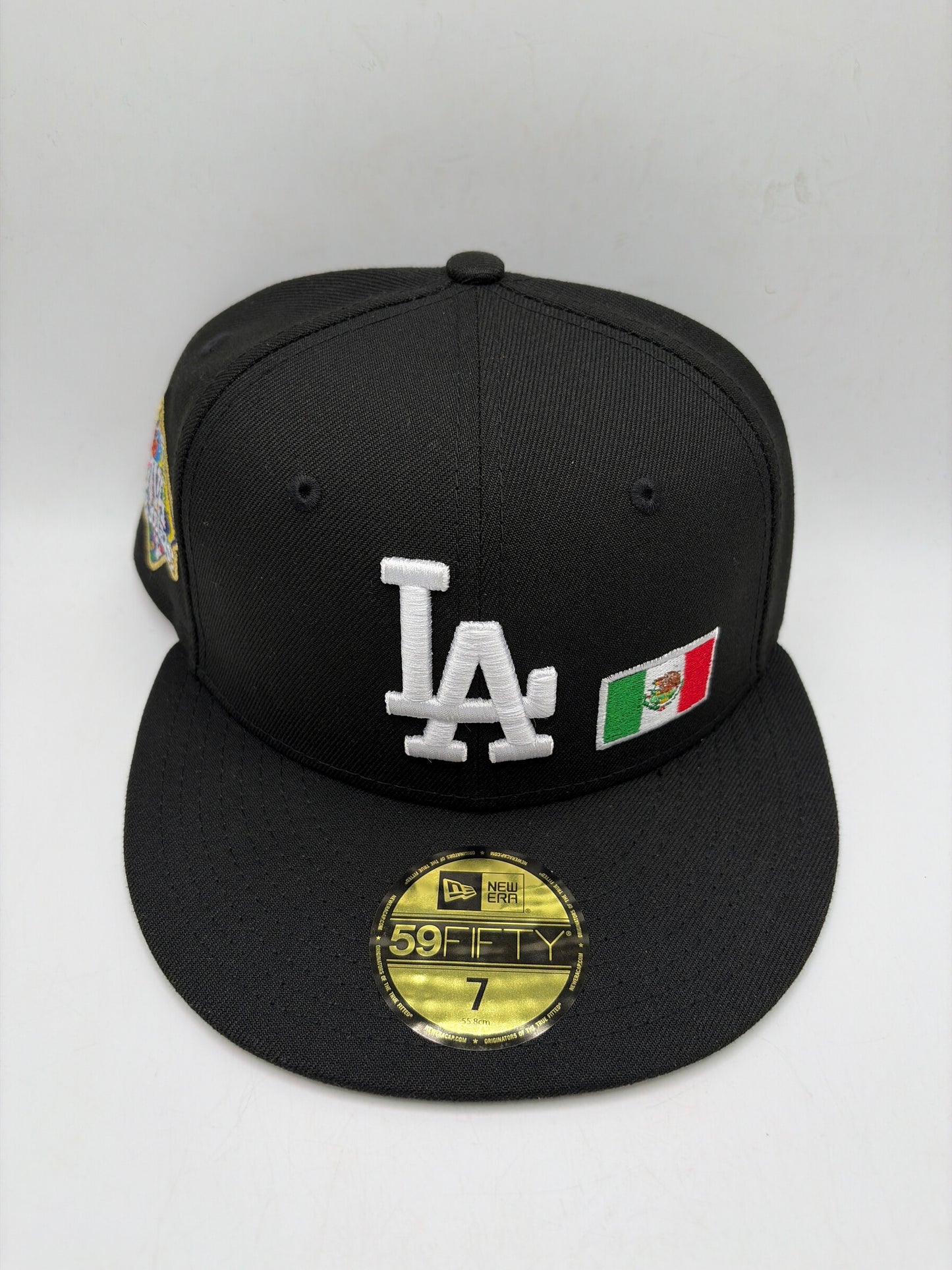 Los Angeles Dodgers MLB 5de Mayo Mexico “Viva Los Dodgers” Genuine Merchandise New Era 59Fifty Black Fitted Hat