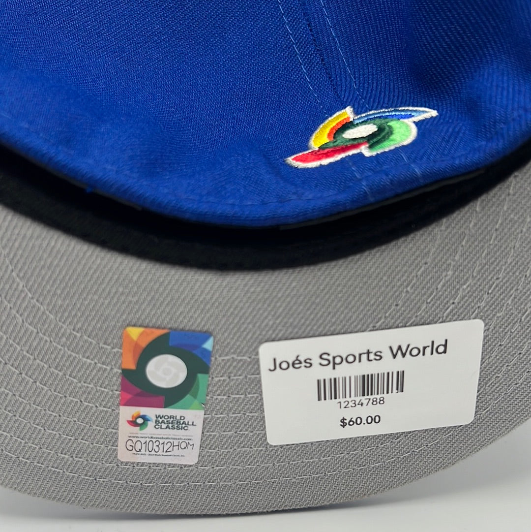 Mexico World Baseball Classic 59FIFTY New Era Fitted Hat Royal Blue