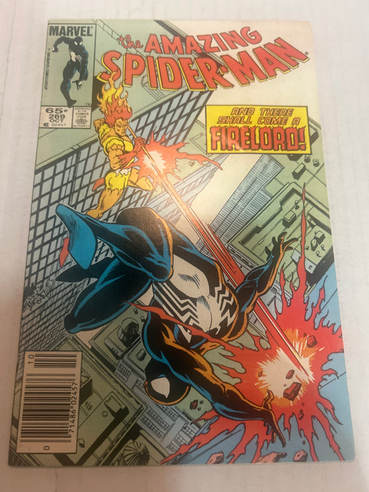 The Amazing Spider-Man by Marvel Comics Group "And there Shall Come a Firelord!" #269 Comic Book