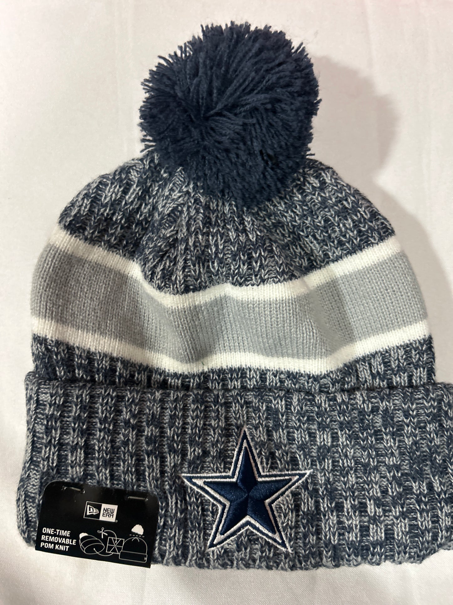 Dallas Cowboys NFL New Era Knit Pom Beanie