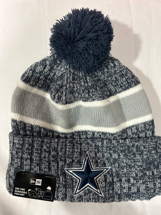 Dallas Cowboys NFL New Era Knit Pom Beanie