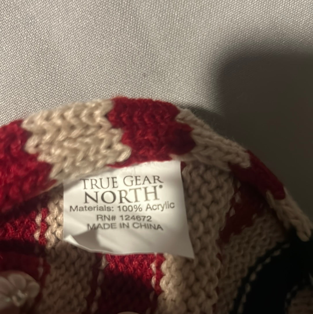 4th of July True Gear North Pom Knit Beanie