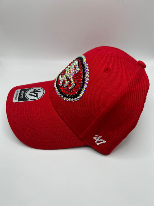 San Francisco 49Ers 47 MVP Bedazzled Adjustable Hat