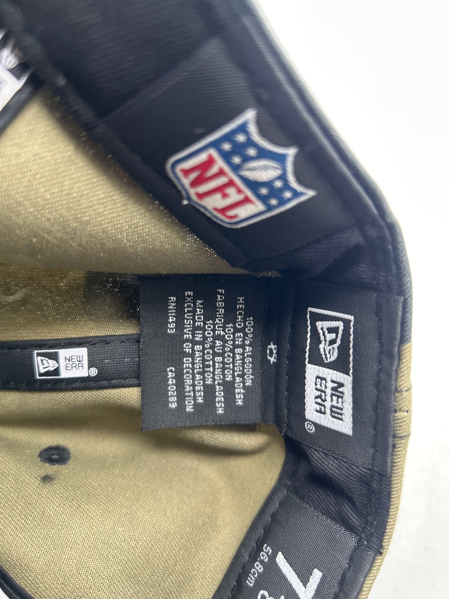 Las Vegas Raiders NFL Camo Woodland New Era 59Fifty Fitted Hat