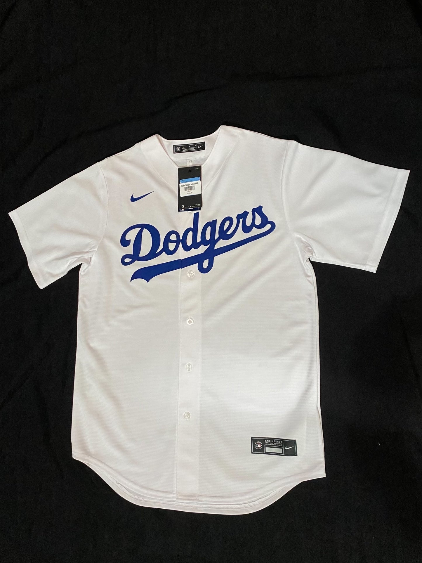 Los Angeles Dodgers Nike MLB #17 Ohtani Genuine Merchandise Authentic Replica White Jersey for Men