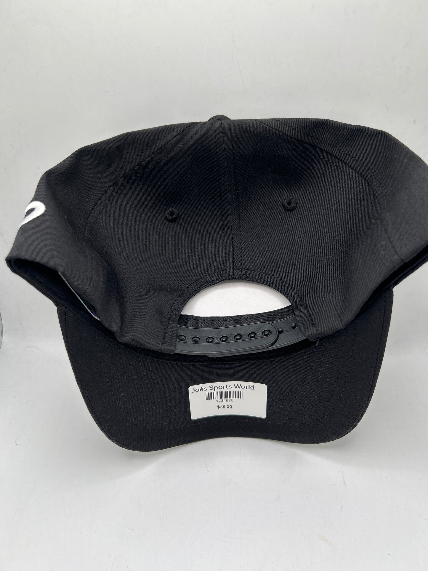 Los Angeles JSW Private Label A-Frame Snapback Black Hat