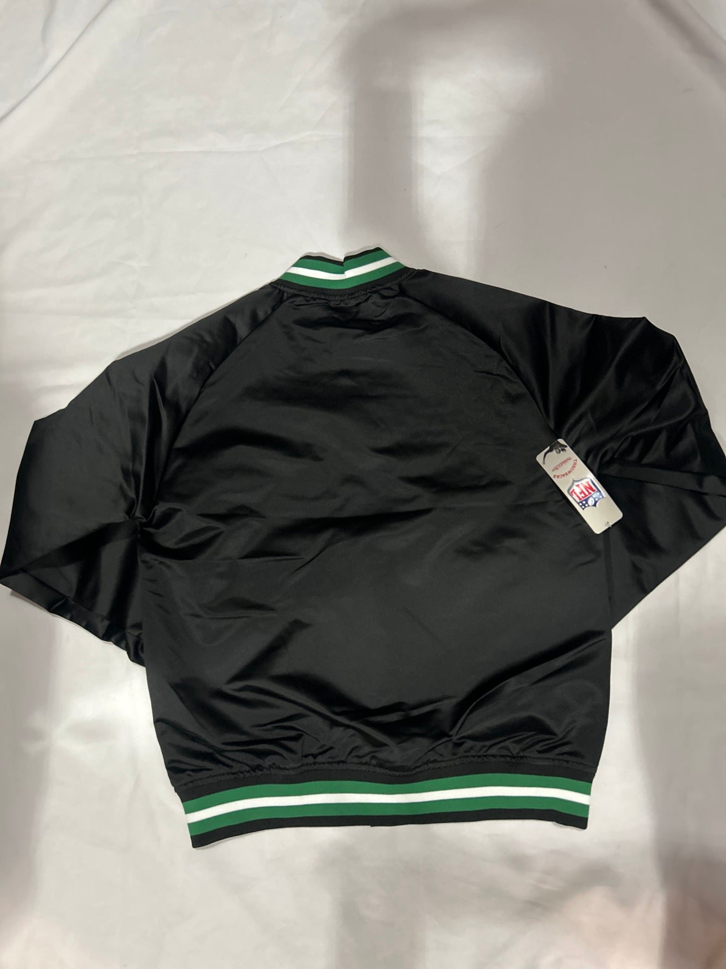 Philadelphia Eagles NFL Mitchell & Ness Nostalgia Co Throwback Satin Men’s Jacket