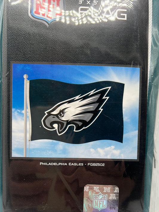 Philadelphia Eagles NFL 3”X5” Banner Flag