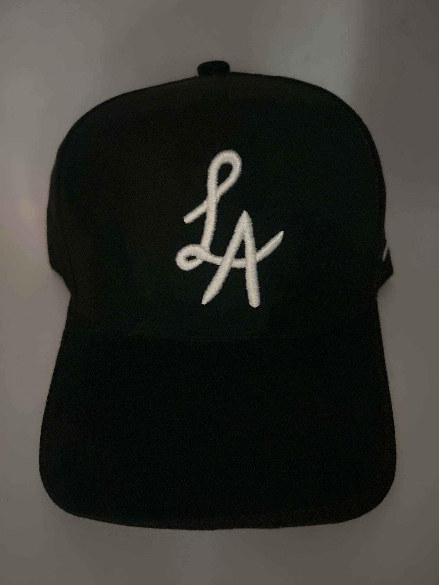 Los Angeles JSW Private Label Black A-Frame Snapback Hat