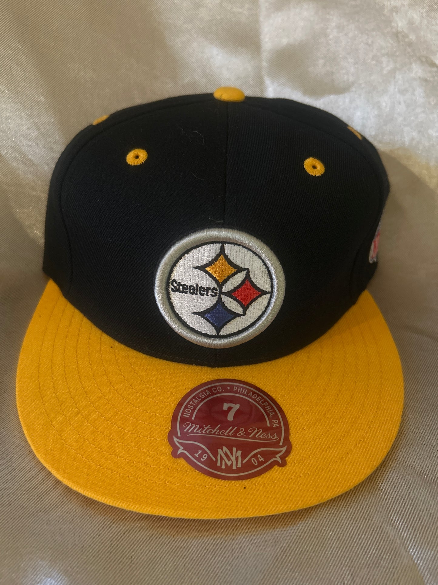 Pittsburgh Steelers NFL Mitchell And Ness Fitted Hat