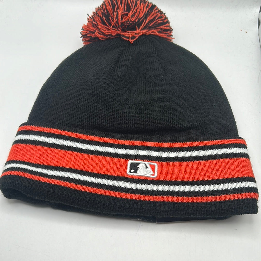 Baltimore Orioles MLB New Era Knit Pom Beanie