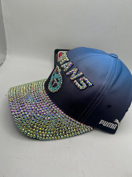 Tennessee Titans NFL Puma Bedazzled Visor and Logo Adjustable Hat