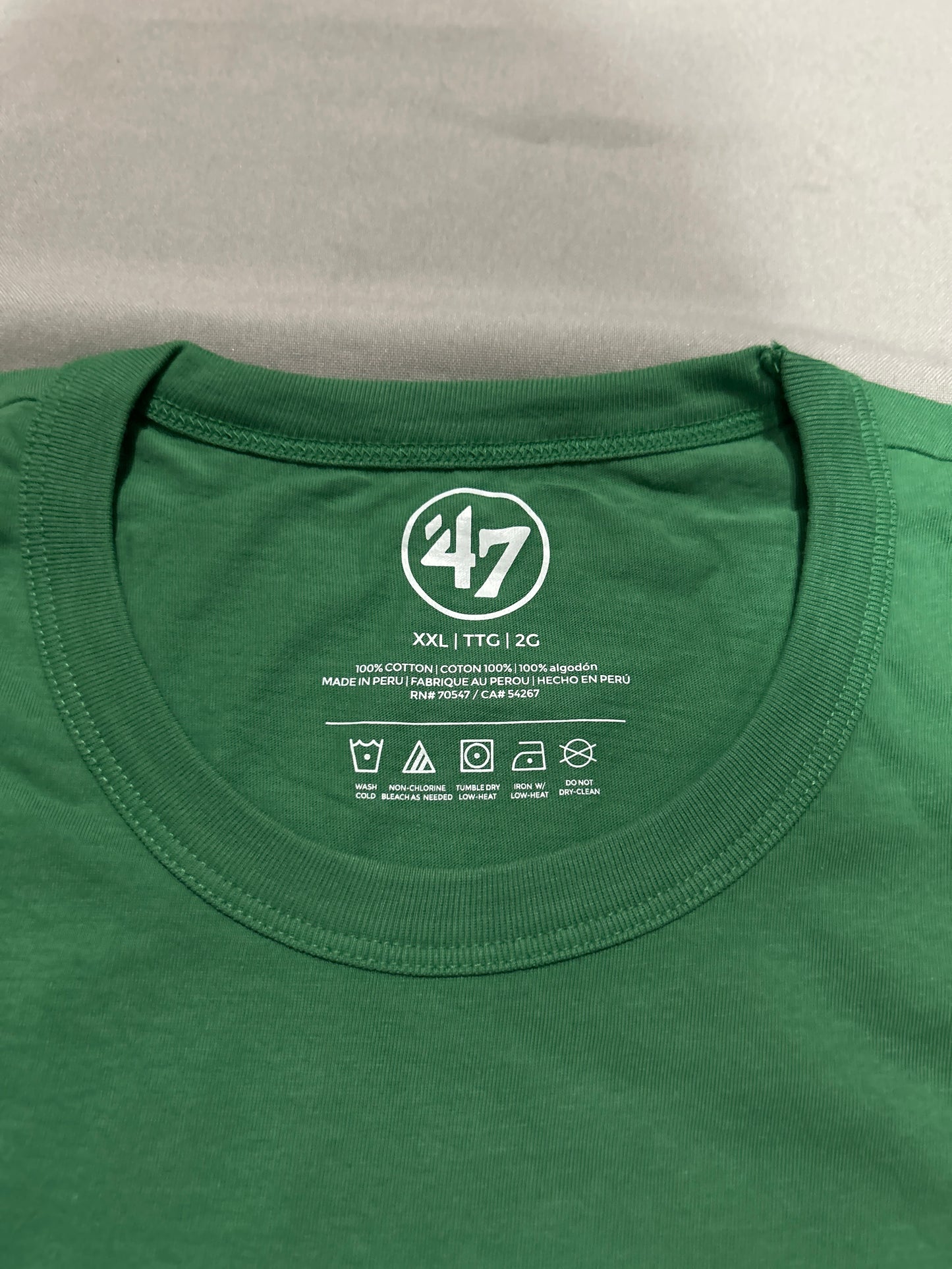 Philadelphia Eagles NFL 47Brand Historic Green Franklin Tee Men
