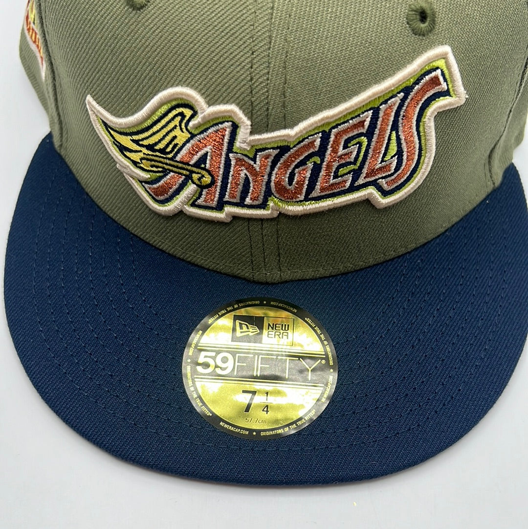 Los Angeles Anaheim Angels MLB New Era 40th Seasons 59Fifty Fitted Hat