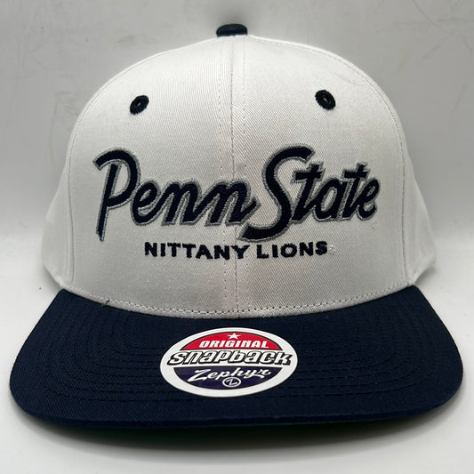 Vintage Penn State Nittany Lions Original Zephyr 2-Tone Snapback