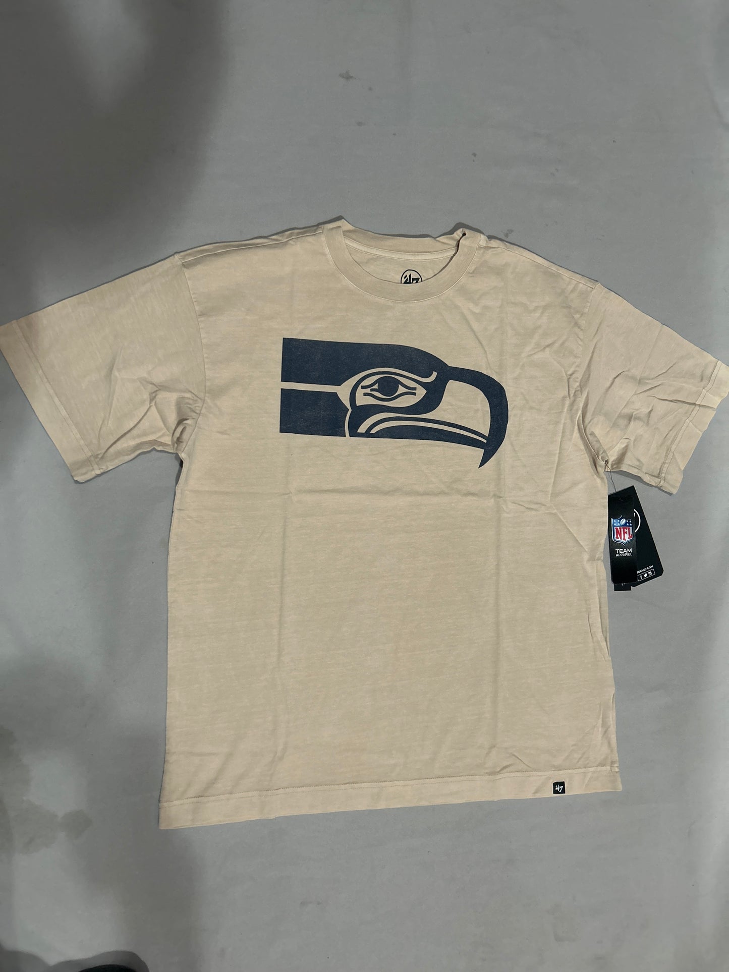 Seattle Seahawks NFL 47Brand Bouldering Inprint Raven add Tee Men