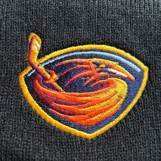 Vintage Atlanta Trasher NHL by Coolest Game on Heath Knit Cuffed Beanie