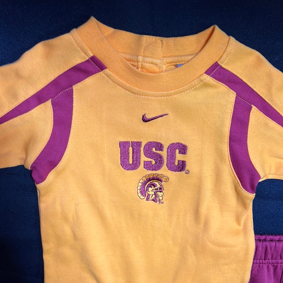 USC Trojans 2-Piece Infant Long Sleeve Set