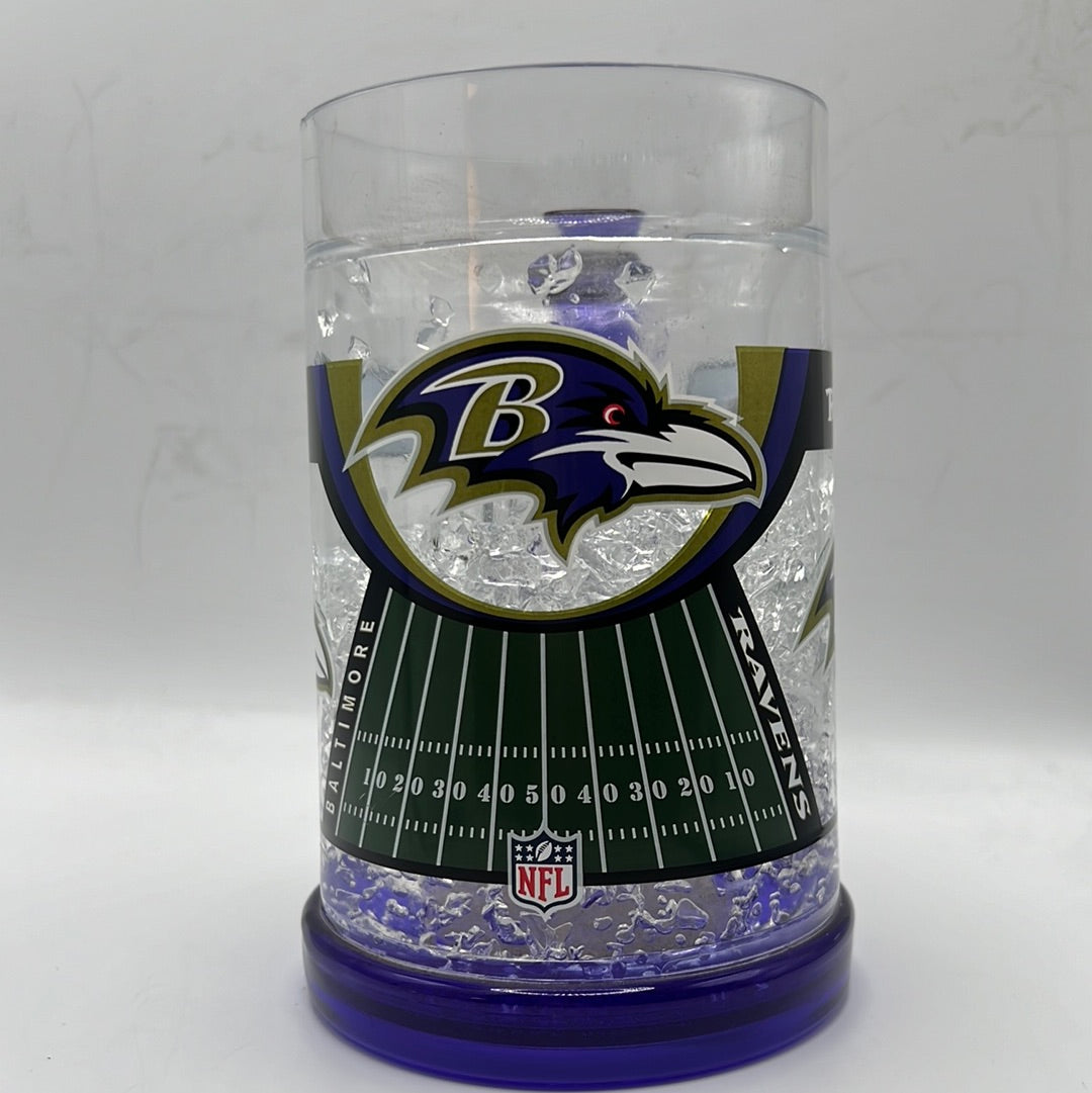 Baltimore Ravens NFL Crystal Freezer Mug