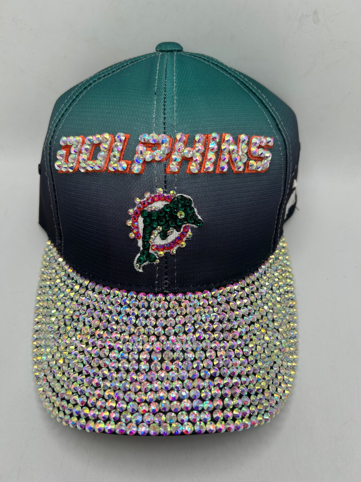 Miami Dolphins NFL Puma Bedazzle Adjustable Hat
