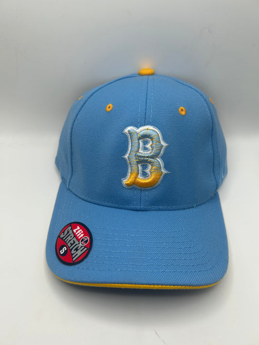 UCLA Bruins Static “B” Lt Blu ZF Fitted Flex Hat