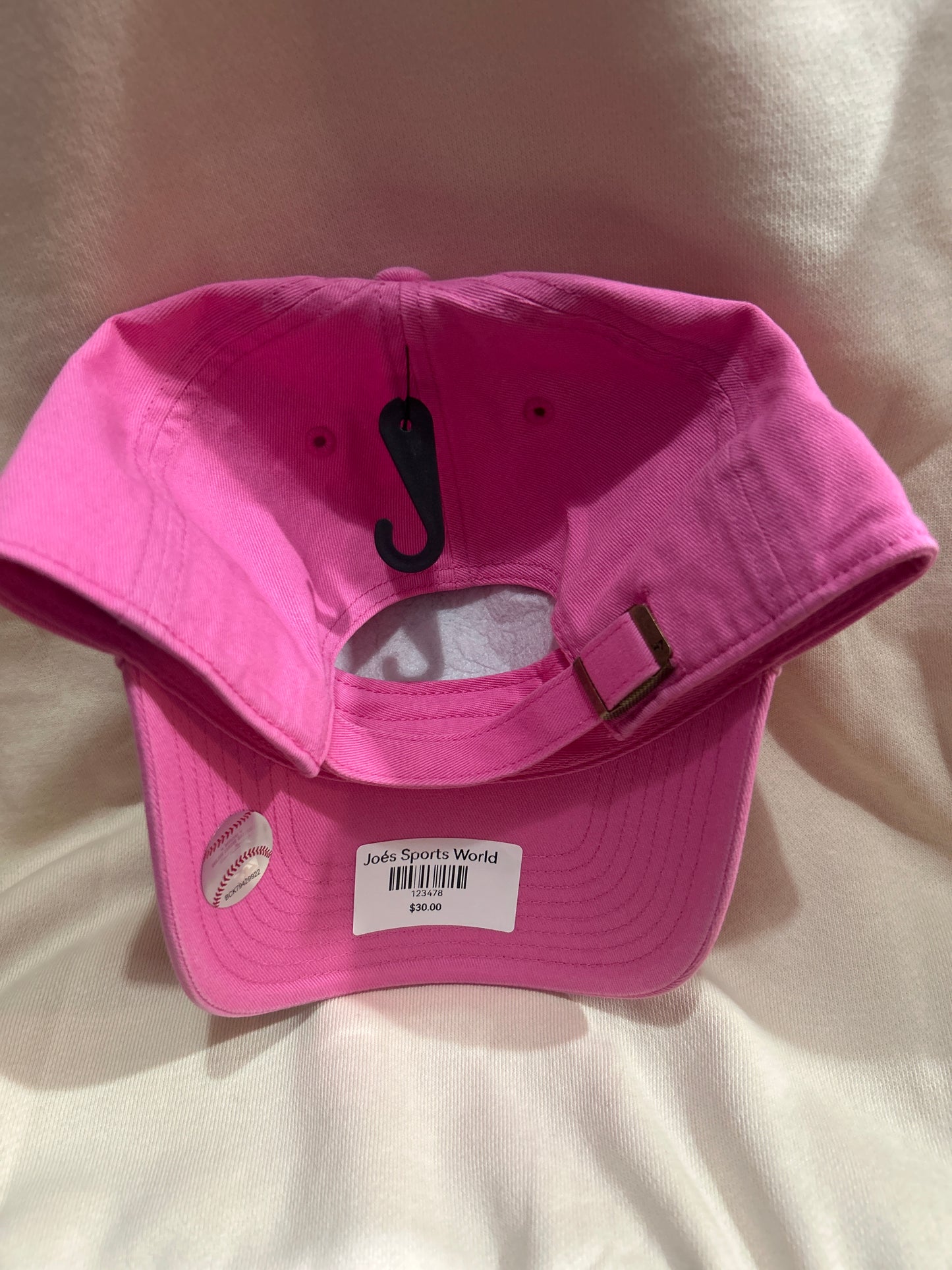 Los Angeles Dodgers 47 Clean Up Adjustable Hat Hot pink