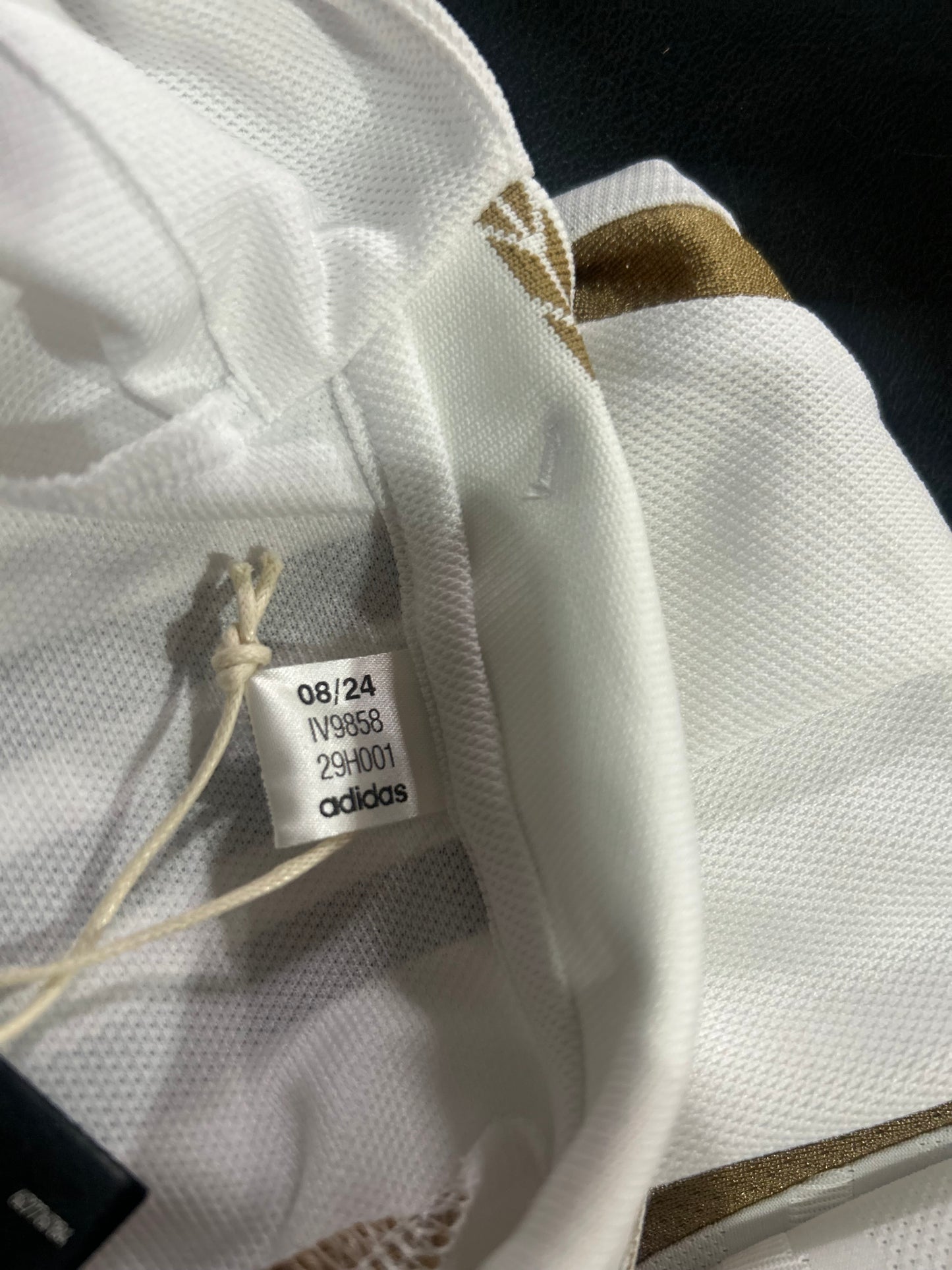 LAFC Adidas 25/26 Authentic Mens White Jersey