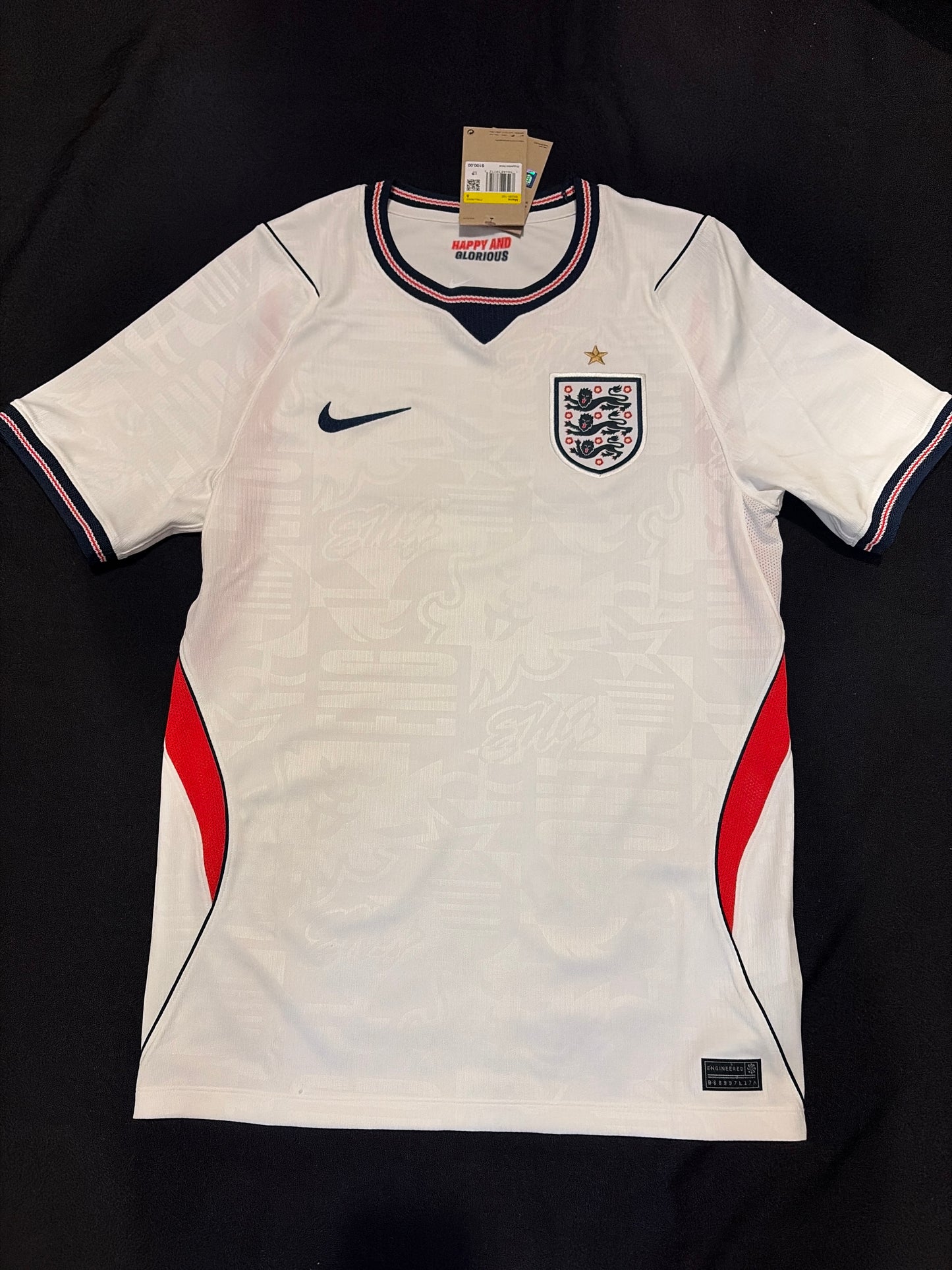 England Nike World Cup 2026 Replica Authentic Men Jersey