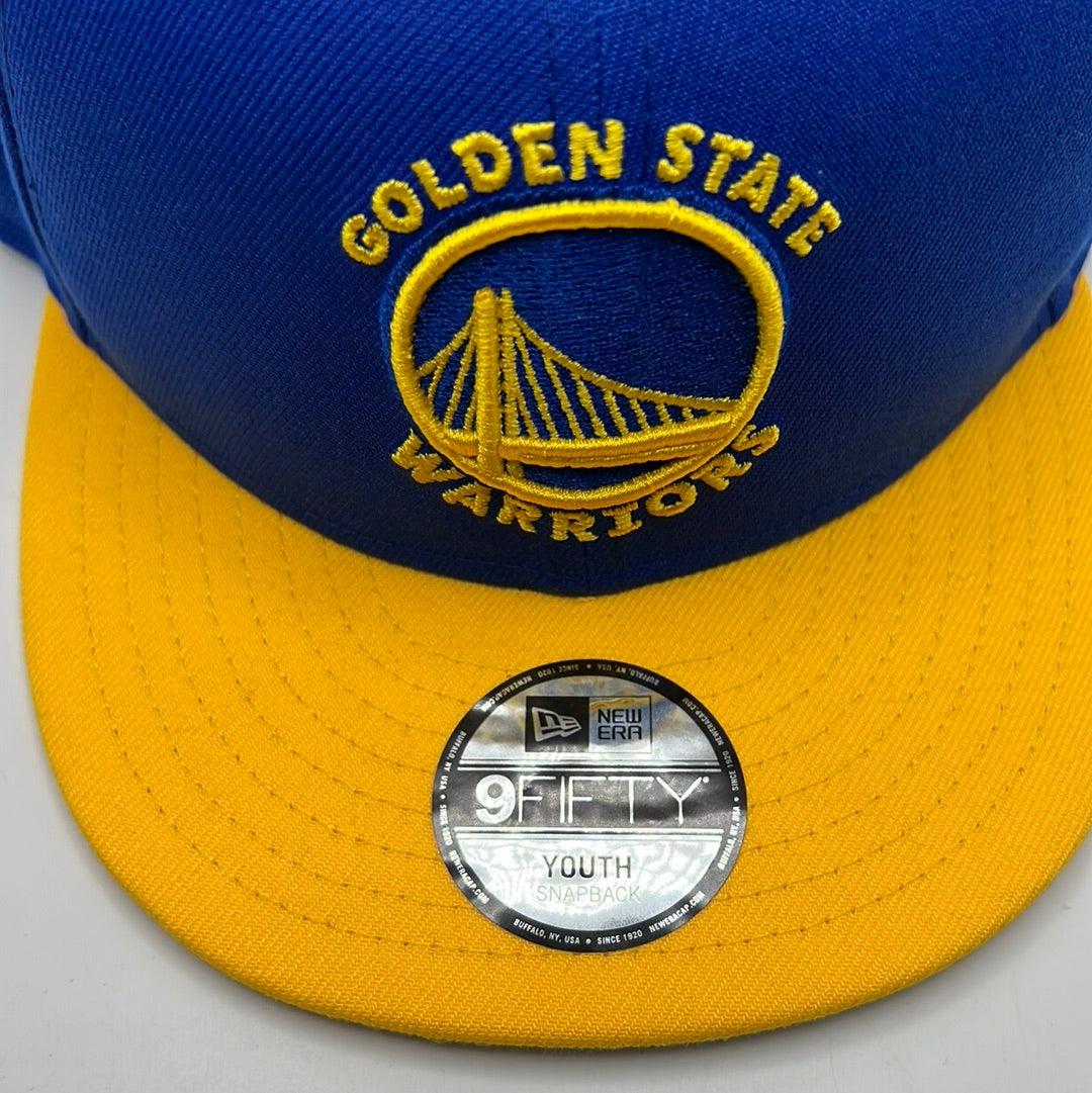 Golden State Warriors NBA New Era 9Fifty Youth Snapback Hat