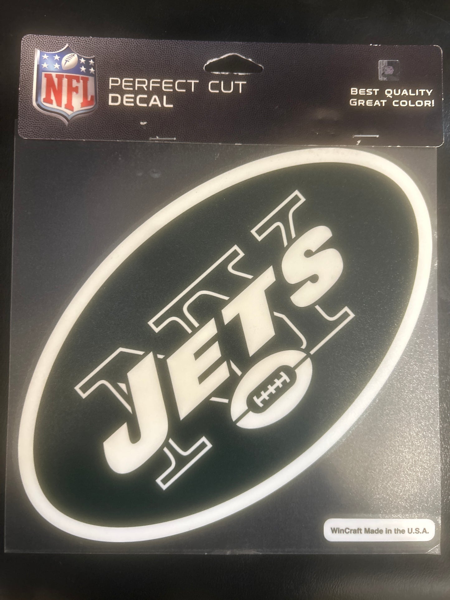 New York Jets NFL Perfect Cut Decal 8x8