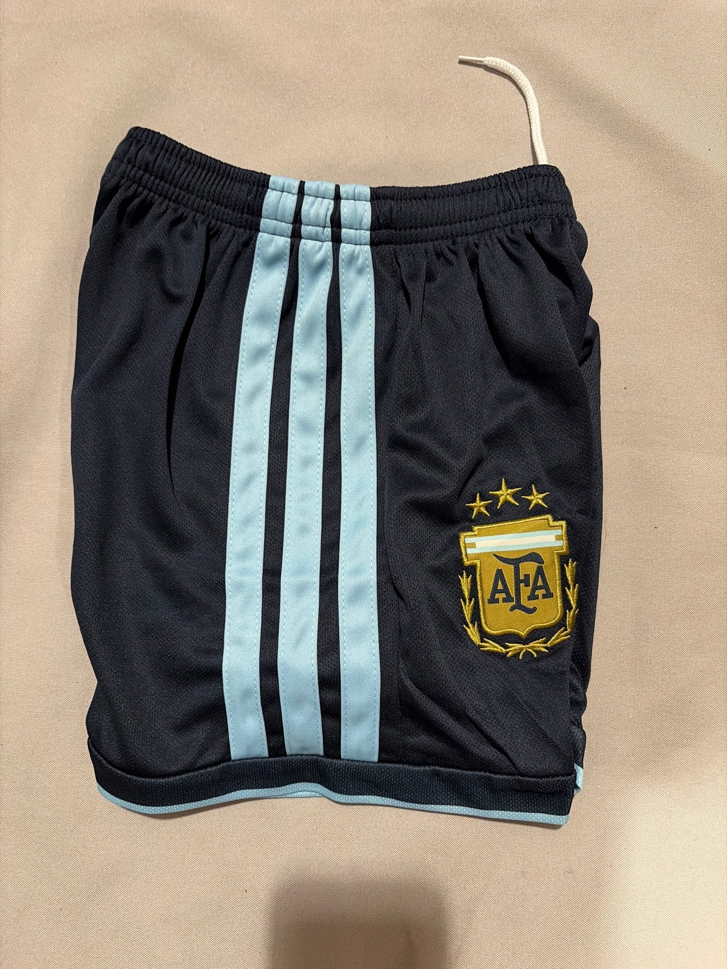 Argentina AFA Messi #10 Youth and Kids Set Jersey and Shorts