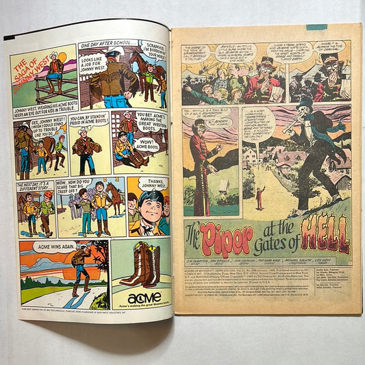 The House of Mystery by DC Comics “The Piper at the Gates of Hell” No. 288 Comic Books