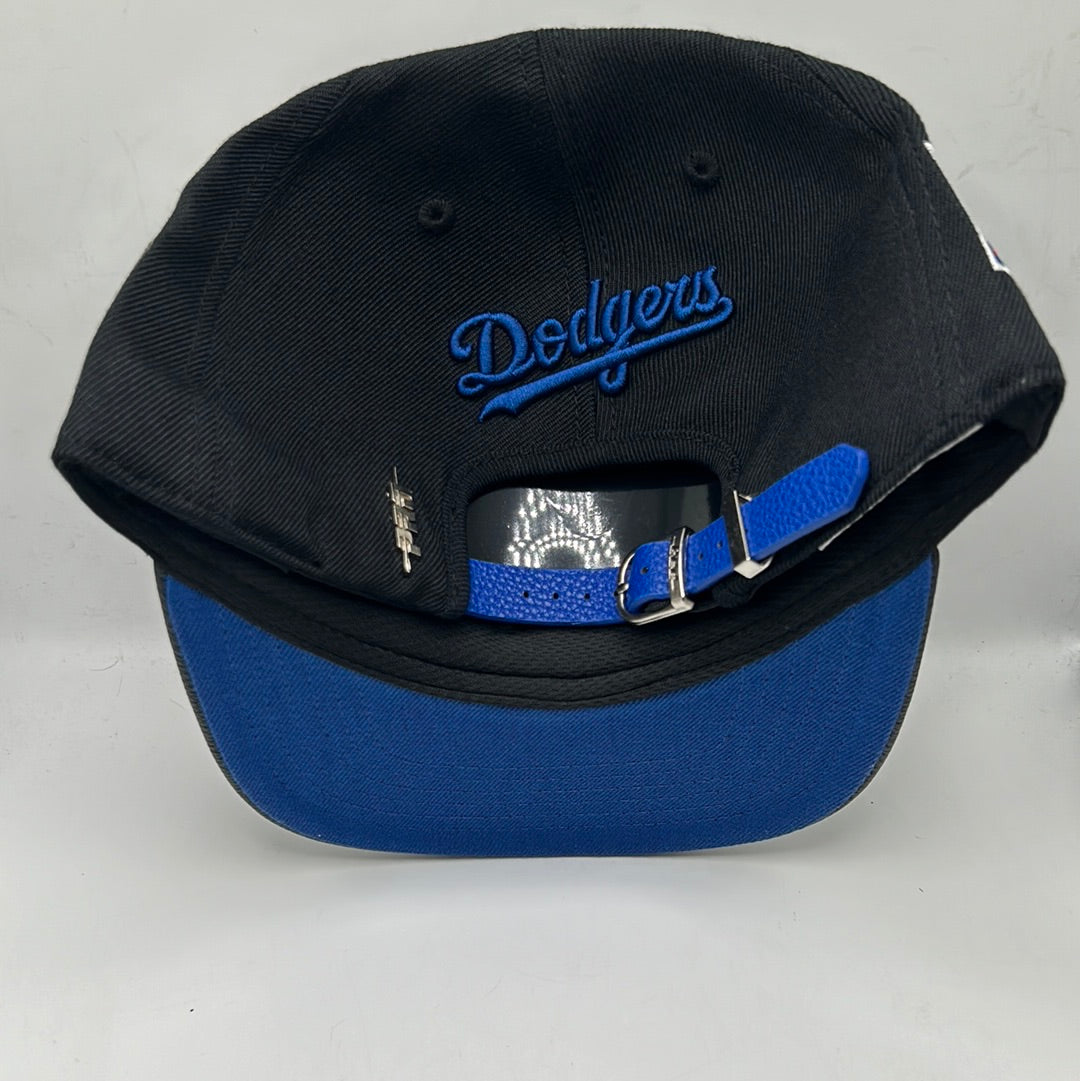 Los Angeles Dodgers MLB Pro Standard Genuine Merchandise "2020 World Championship" and D Dodgers Side Patches Black Snapback