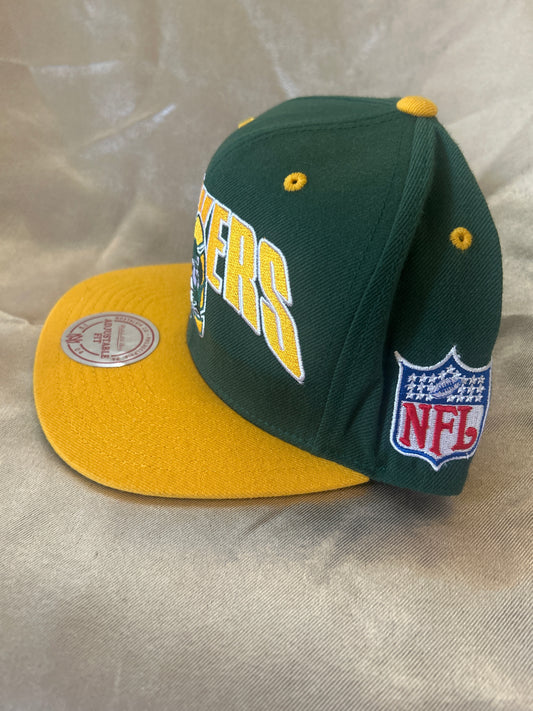 Green Bay Packers NFL Vintage Mitchell & Ness Snapback
